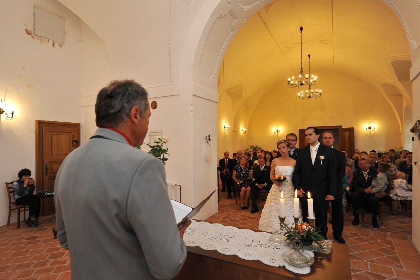 Svatby zámek Rataje nad Sázavou - zámecká kaple