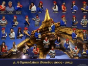 maturitní tablo gymnázia Benešov