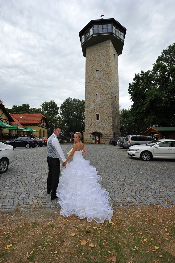 Svatby Kutná Hora - rozhledna Kaňk